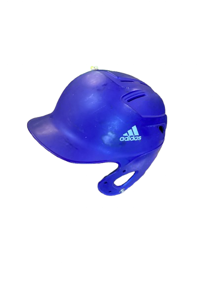Vist Large View of Product Image Which is Used Adidas CLIMA-LITE Batting Helmet No Mask Cobalt MD