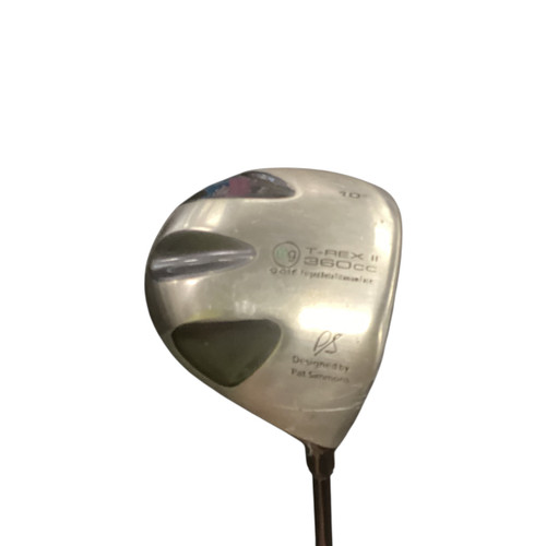 Vist Large View of Product Image Which is Used MG Golf T-REX II 360CC Mens Driver RH 10.0 Degree