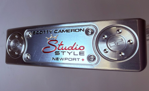 Vist Large View of Product Image Which is Used SCOTTY CAMERON STUDIO STYLE NEWPORT PLUS Mens Putter RH 34"