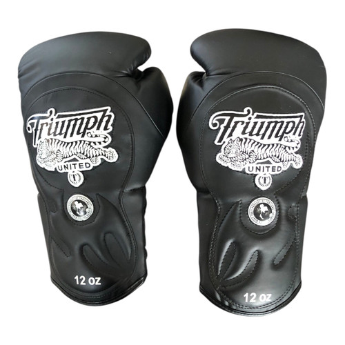 Vist Large View of Product Image Which is Used Triumph Boxing Gloves Black XL
