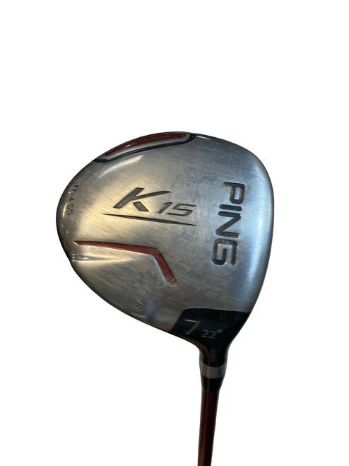 Vist Large View of Product Image Which is Used Ping K15 Mens Fairway Wood RH 7 Wood