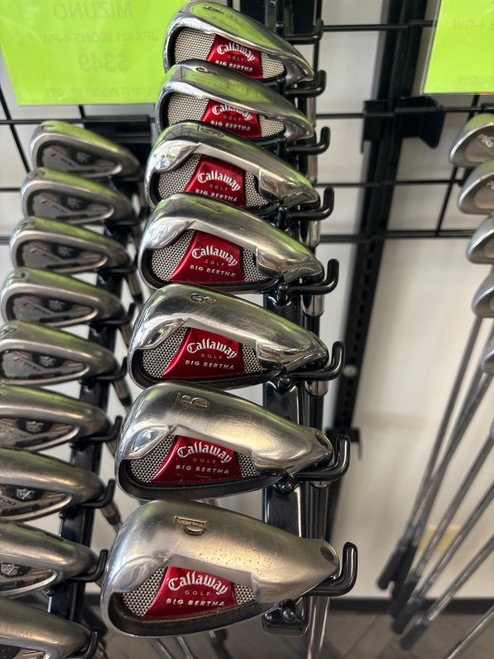 Vist Large View of Product Image Which is Used Callaway BIG BERTHA 4-PW Mens Iron Set RH 4I-PW