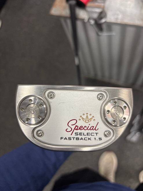 Vist Large View of Product Image Which is Used Scotty Cameron SPECIAL SELECT FASTBACK 1.5 Mens Putter RH