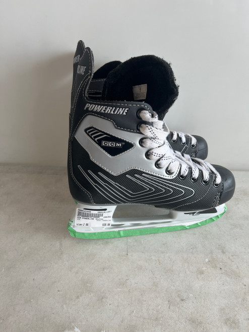 Vist Large View of Product Image Which is Used CCM POWERLINE Junior Hockey Skate Junior 06
