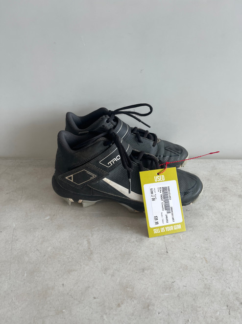 Vist Large View of Product Image Which is Used Nike TROUT BB/SB Cleats Black Junior 04