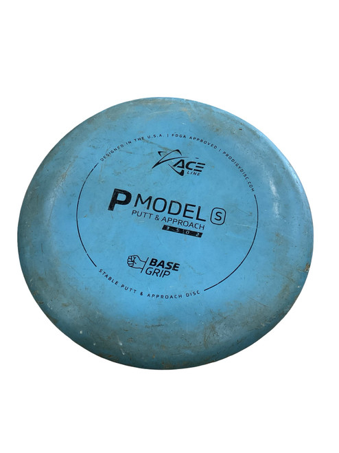 Vist Large View of Product Image Which is Used Prodigy P MODEL S Disc Golf Putter Royal Blue