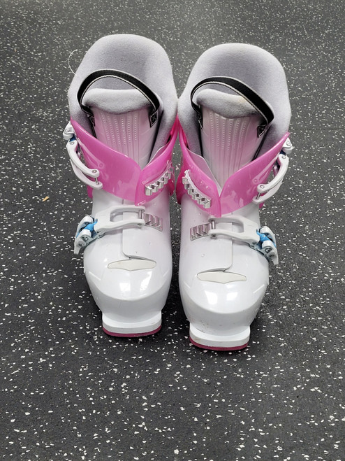 Vist Large View of Product Image Which is Used Alpina AJ2 JUNIOR Girls DH Ski Boot Pink And White 190 MP - Y12