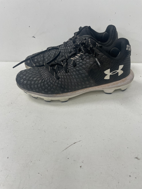 Vist Large View of Product Image Which is Used Under Armour TRUST BB/SB Cleats Black Junior 05.5