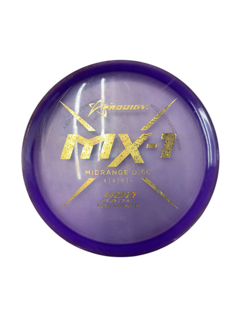 Vist Large View of Product Image Which is Used Prodigy Disc MX-1 Disc Golf Mid Range Purple