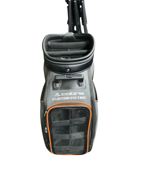 Vist Large View of Product Image Which is Used Cobra WHEELED BAG Mens Cart Bag Black