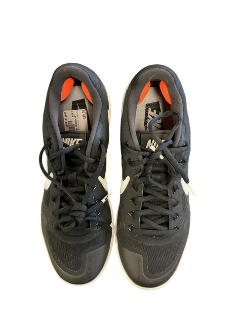 Vist Large View of Product Image Which is Used Nike AIR ALPHA HUARACHE BB/SB Cleats Black Senior 7.5