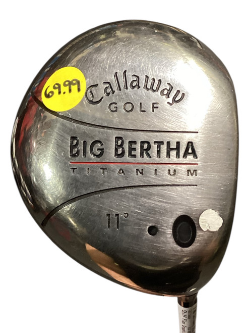 Vist Large View of Product Image Which is Used Callaway BIG BERTHA TITANIUM Mens Driver RH 11.0 Degree