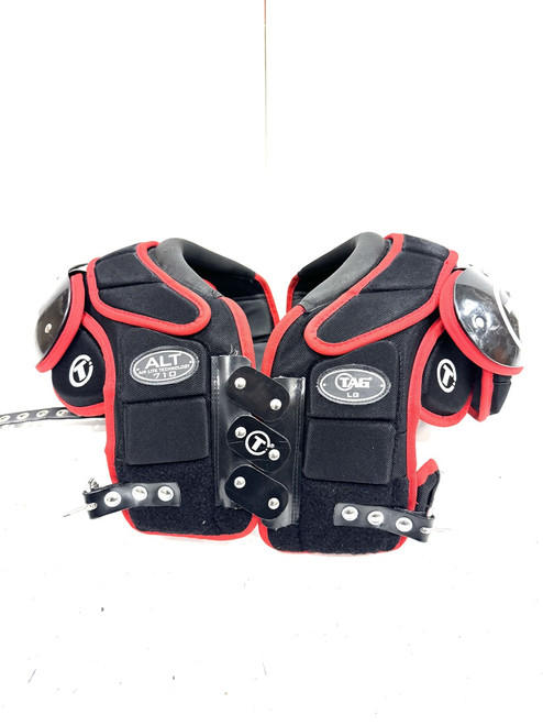 Vist Large View of Product Image Which is Used TAG ALT 710 LARGE FB Shoulder Pads Black LG