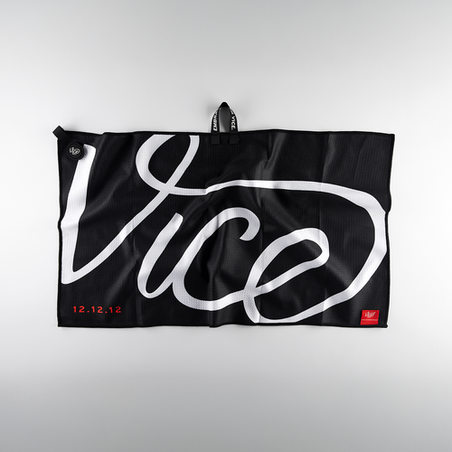 Vist Large View of Product Image Which is New Shine Drip Towel Red/Blk
