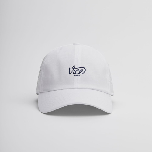 Vist Large View of Product Image Which is New Vice Dad Cap Wht