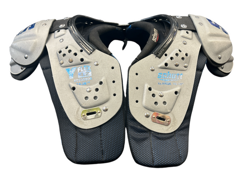 Vist Large View of Product Image Which is Used Schutt Y FLEX 4.2 FB Shoulder Pads Grey XL