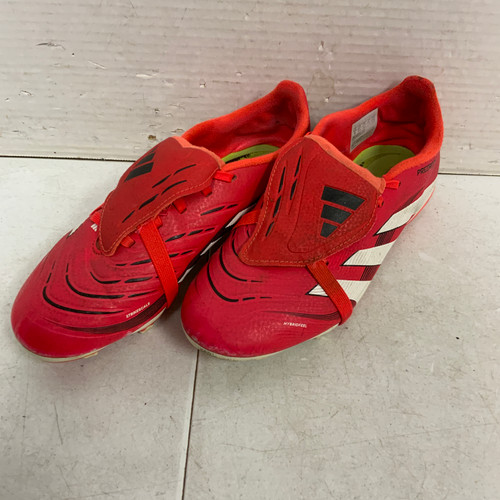 Vist Large View of Product Image Which is Used Adidas Soccer Cleats Red Junior 04