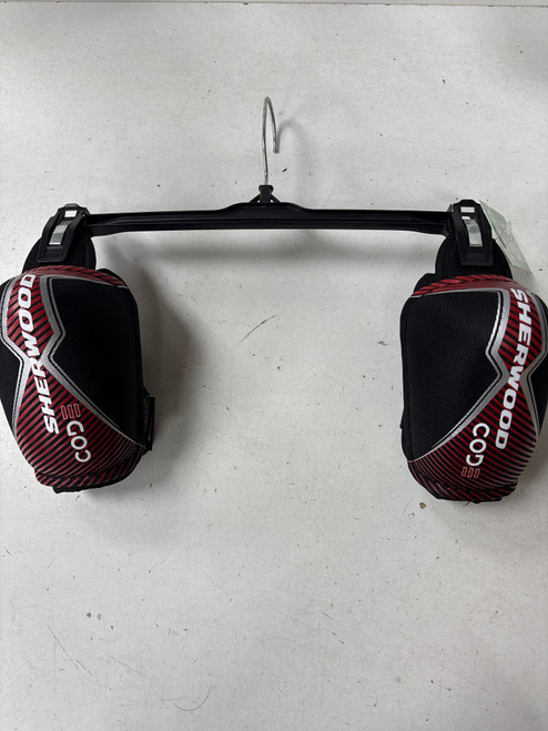 Vist Large View of Product Image Which is Used Sher-wood CODE Youth Elbow Pads MD