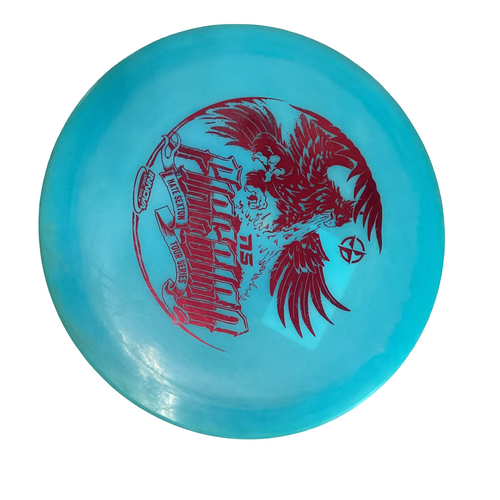 Vist Large View of Product Image Which is Used Innova FIREBIRD Disc Golf Driver Royal Blue