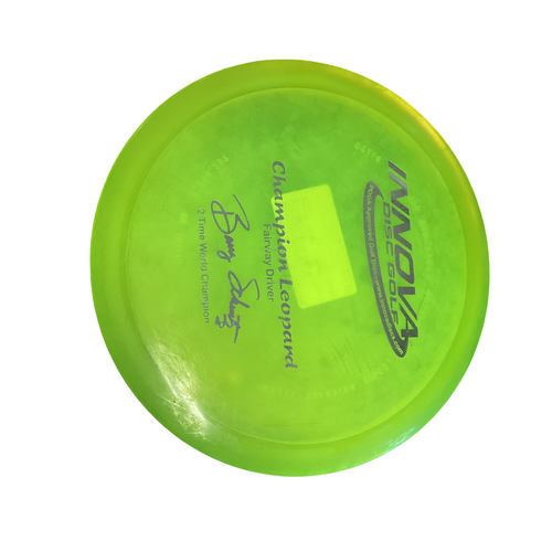Vist Large View of Product Image Which is Used Innova CHAMP LEOPARD Disc Golf Driver Green