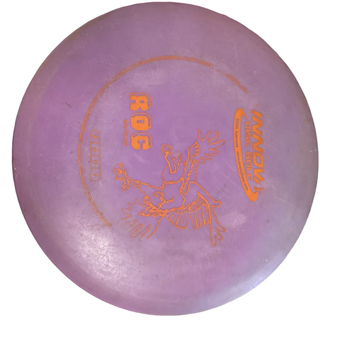 Vist Large View of Product Image Which is Used Innova ROC Disc Golf Mid Range Purple