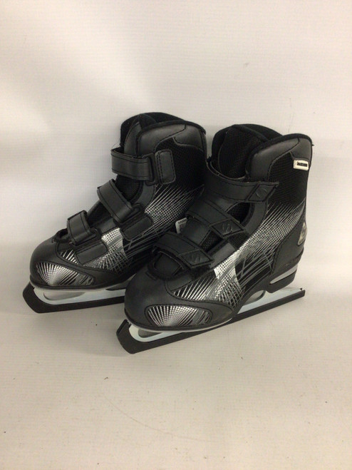 Vist Large View of Product Image Which is Used Jackson ULTIMA SOFTEC Girls Figure Skate Black Youth 13.0