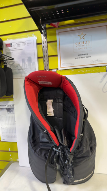 Vist Large View of Product Image Which is Used Bauer VAP X80 Junior Pant Black MD