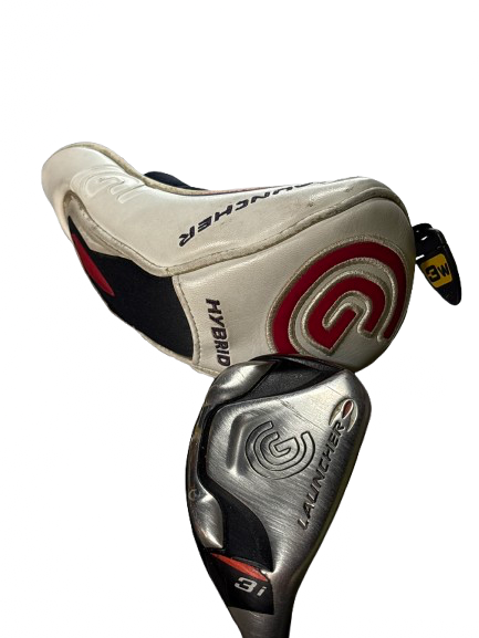 Vist Large View of Product Image Which is Used Cleveland LAUNCHER 3 HYBRID RH Mens Hybrid Club RH 3 Hybrid