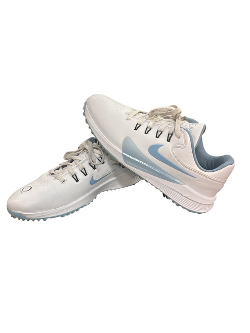 Vist Large View of Product Image Which is Used Nike Mens Golf Shoes White Senior 11
