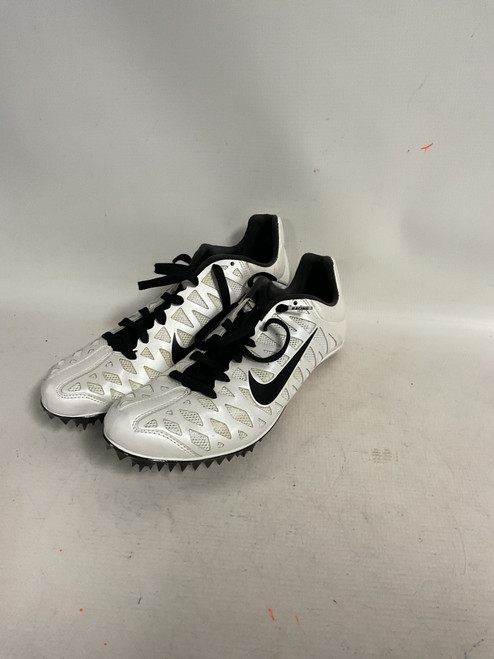 Vist Large View of Product Image Which is Used Nike ZOOM MAXCAT Track & Field Cleats Adult White Senior 9.5