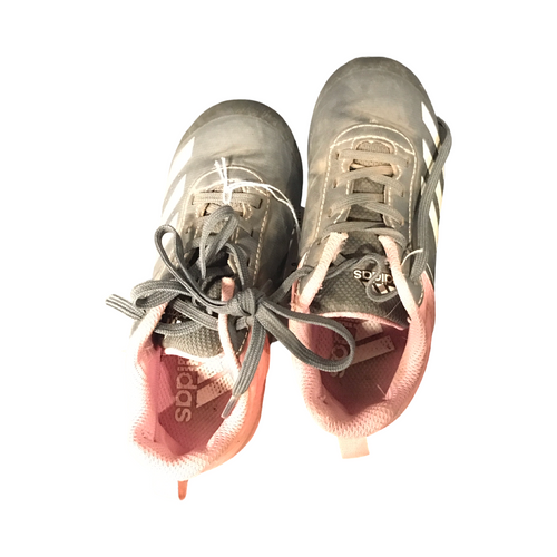 Vist Large View of Product Image Which is Used Adidas ADIDAS BB/SB Cleats Pink Youth 10.0