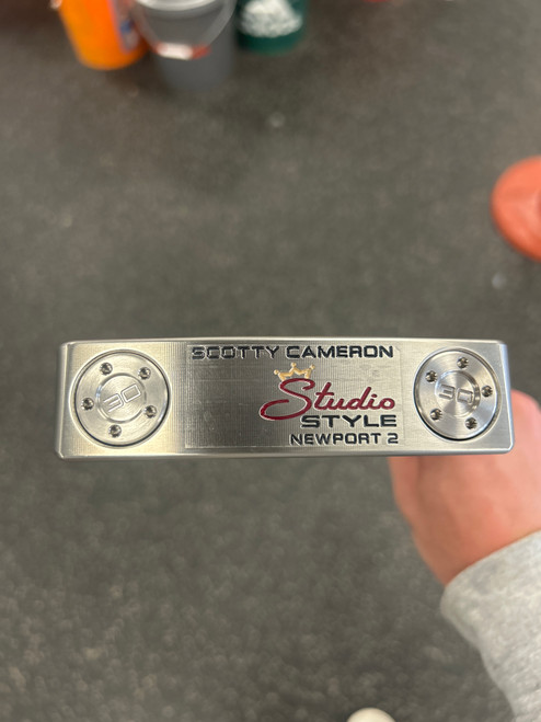 Vist Large View of Product Image Which is Used Titleist SCOTTY CAM STUDIO STYLE NWPRT 2 Mens Putter RH