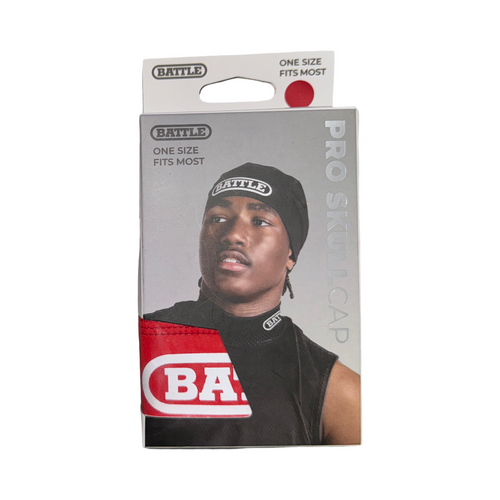 Vist Large View of Product Image Which is New BATTLE PRO SKULL CAP RED