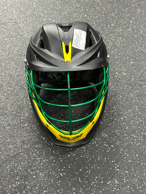 Vist Large View of Product Image Which is Used Cascade XRS MATTE BLACK 2022 Lacrosse Helmet Black One Size