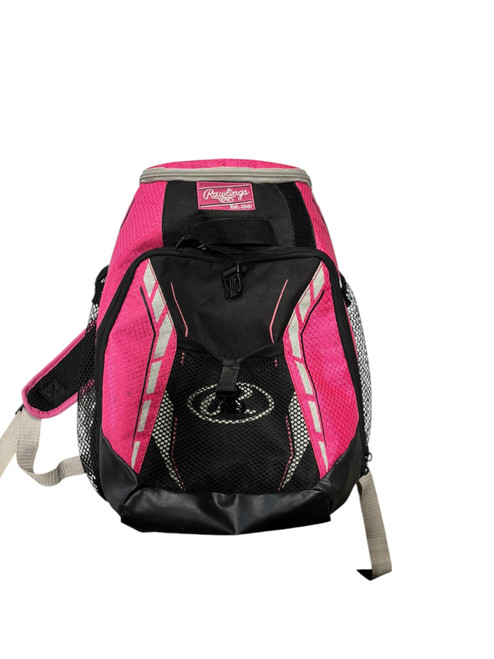 Vist Large View of Product Image Which is Used Rawlings BB/SB Player Backpack Pink