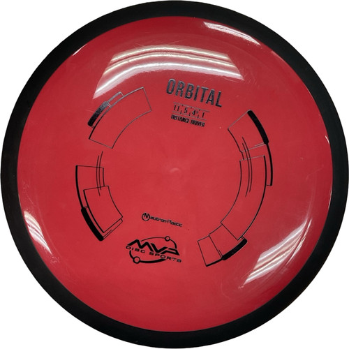 Vist Large View of Product Image Which is Used MVP NEUTRON ORBITAL Disc Golf Driver Red 164g