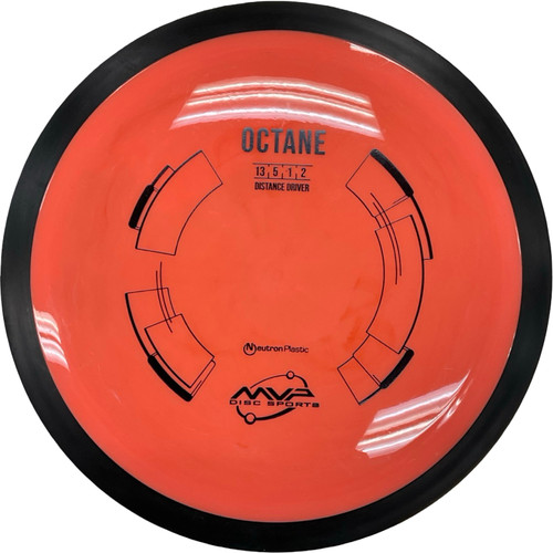 Vist Large View of Product Image Which is Used MVP NEUTRON OCTANE Disc Golf Driver Orange 168g