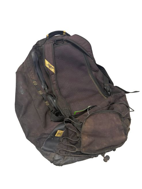Vist Large View of Product Image Which is Used Rawlings GOLD COLLECTION Baseball DUFFEL BAG Black