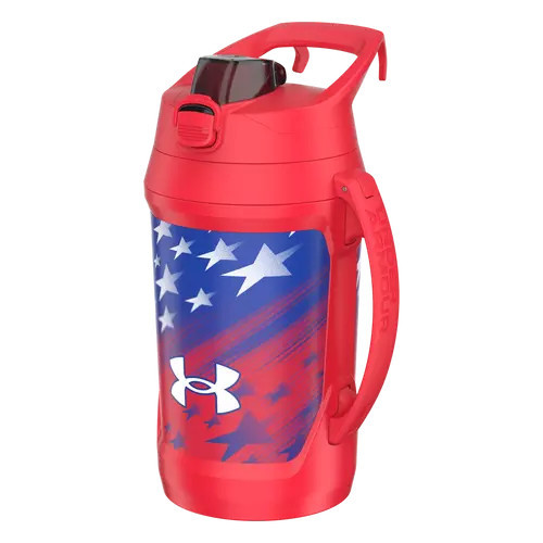 Vist Large View of Product Image Which is New UA PLAYMAKER 64OZ RED AMERICANA