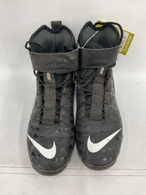 Vist Large View of Product Image Which is Used Nike FORCE BB/SB Cleats Black Senior 11.5