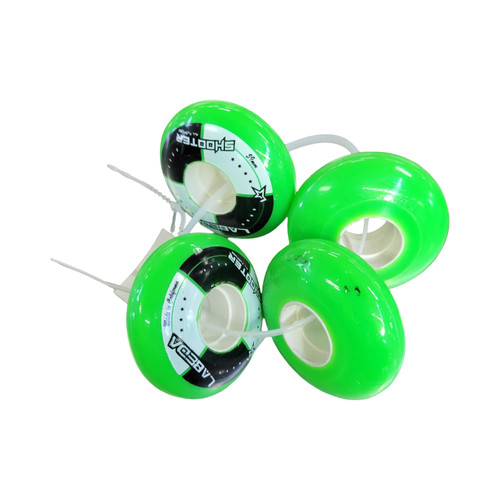 Vist Large View of Product Image Which is Used LABEDA SHOOTER WHEELS 59MM Street Hockey Accessories Neon Green Senior