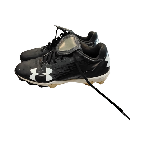 Vist Large View of Product Image Which is Used Under Armour BB/SB Cleats Black Junior 05