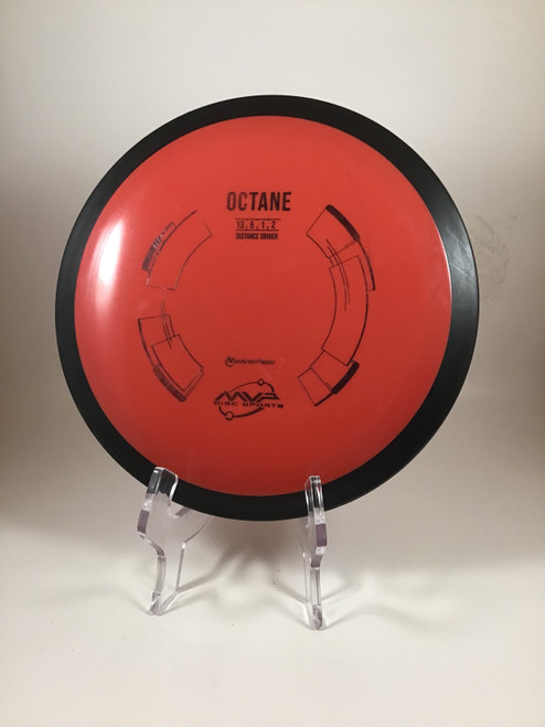 Vist Large View of Product Image Which is Used MVP NEUTRON OCTANE Disc Golf Driver Red 169g