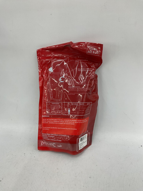 Vist Large View of Product Image Which is Used Puma Soccer Shin Guards Youth Black And Carolina Blue MD