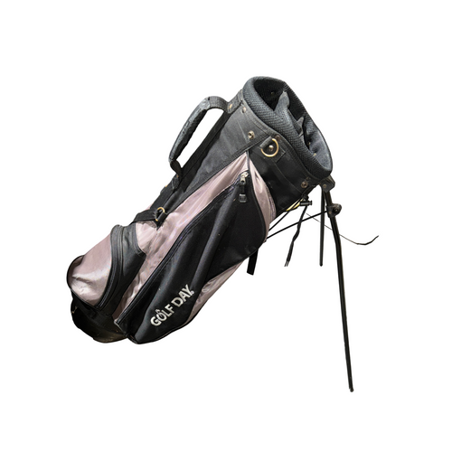 Vist Large View of Product Image Which is Used BAG Mens Stand Bag Black