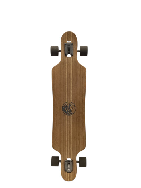 Vist Large View of Product Image Which is Used LONGBOARDS MAYHEM Complete Skateboard Brown Long