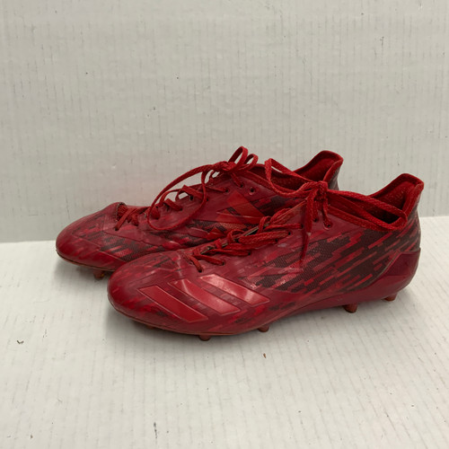 Vist Large View of Product Image Which is Used Adidas ADIZERO Adult FB Cleats Red Senior 10