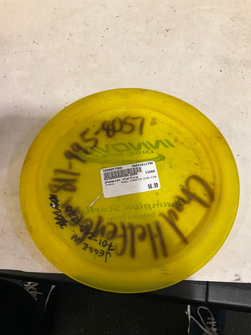 Vist Large View of Product Image Which is Used Innova CHAMPION STAR FIRE Other Golf Disc