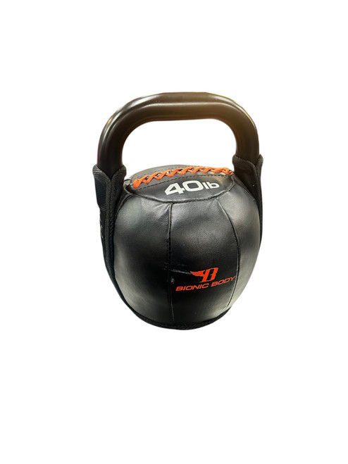 Vist Large View of Product Image Which is Used Kettle Dumbbell (Each) Black 40 lb