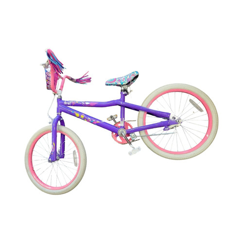 Vist Large View of Product Image Which is Used Dynacraft TWIRL GIRLS 20IN BMX BIKE Comfort Bike Girls Purple 20"